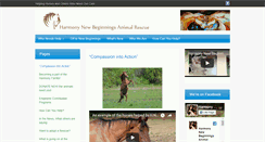 Desktop Screenshot of animalrescueshelterhnbar.org