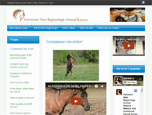 Tablet Screenshot of animalrescueshelterhnbar.org
